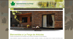 Desktop Screenshot of apartamentslafarga.com